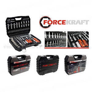 Набор инструментов 108 предметов 1/2",1/4" (6гр.)(4-32мм) Profi FORCEKRAFT FK-41082-5